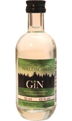 Gin Waldschatz 43% 50ml Altenburger mini etik2