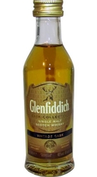 Whisky Glenfiddich 40% 50ml Vintage Cask miniatura