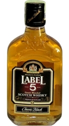 Whisky Label 5 40% 0,2l Placatice