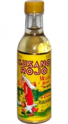 Mezcal Gusano Rojo 38% 50ml s červem miniatura