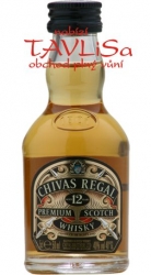 Whisky Chivas Regal 12y 40% 50ml miniatura etik2