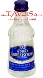Vodka Gorbatschow Clear 37,5% 40ml miniatura