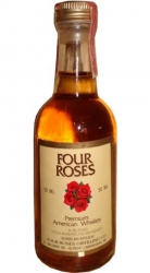 Whisky bourbon Four Roses 40% 50ml miniatura etik4