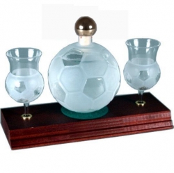 sklo Fotbalový míč 0,35l pohárky