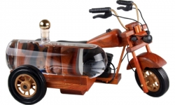 Dřevěná motorka s cisternou 0,35l