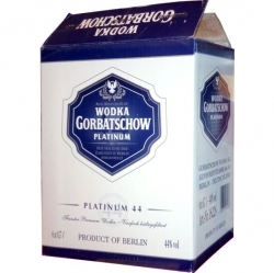 Vodka Gorbatschow Platinum Clear 44% 0,7l x6 ks