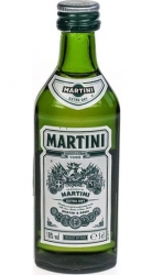Vermut Martini Extra Dry 18% 50ml miniatura etik3