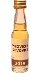 Slivovice Vizovická 2019 50% 20ml v Sada-S