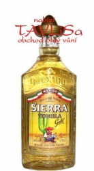 Tequila Sierra gold 38% 0,7l