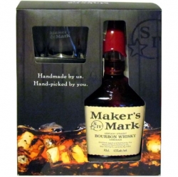 Bourbon Whisky Makers Mark 45% 0,7l +1 sklenička