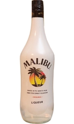 rum Malibu Caribbean 21% 1l etik3