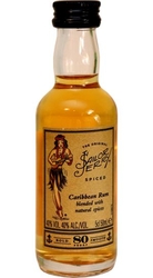 Rum Caribbean Sailor Jerry 40% 50ml mini etik4