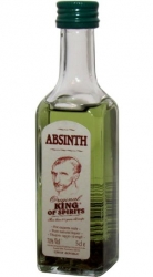 Absinth King of spirits 70% 50ml miniatura etik2