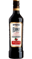 Fernet Stock Cranberry 27% 0,5l Božkov etik2