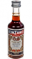 vermut Cinzano Rosso 16% 50ml miniatura etik2