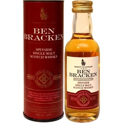 Whisky Ben Bracken Speyside 40% 50ml mini v Sadě