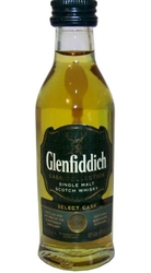 Whisky Glenfiddich 40% 50ml Select Cask miniatura