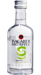 Rum Bacardi Big Apple 35% 50ml miniatura