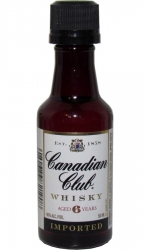 Whisky Canadian Club 6 years 40% 50ml miniatura