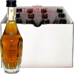 koňak Landy V.S.O.P. Cognac 40% 50ml x12 miniatura