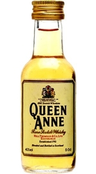 Whisky Queen Anne 40% 50ml miniatura etik2
