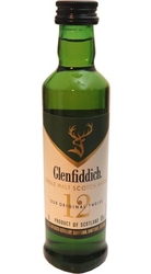 Whisky Glenfiddich 12Y 40% 50ml miniatura
