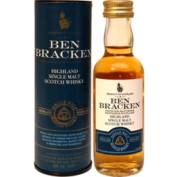 Whisky Ben Bracken Highland 40% 50ml mini v Sadě