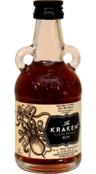 Kraken Rum Black Spiced 40% 50ml Miniatura