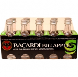 Rum Bacardi Big Apple 35% 50ml x10 miniatura